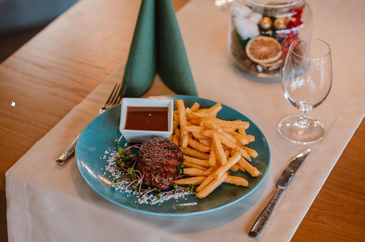Steak s hranolkami